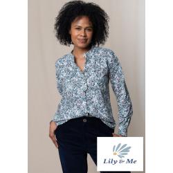 RITA FRILL SHIRT